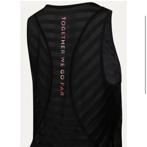 17. Peloton Lululemon Together We go Far Tank Mesh - Picture 2 of 9